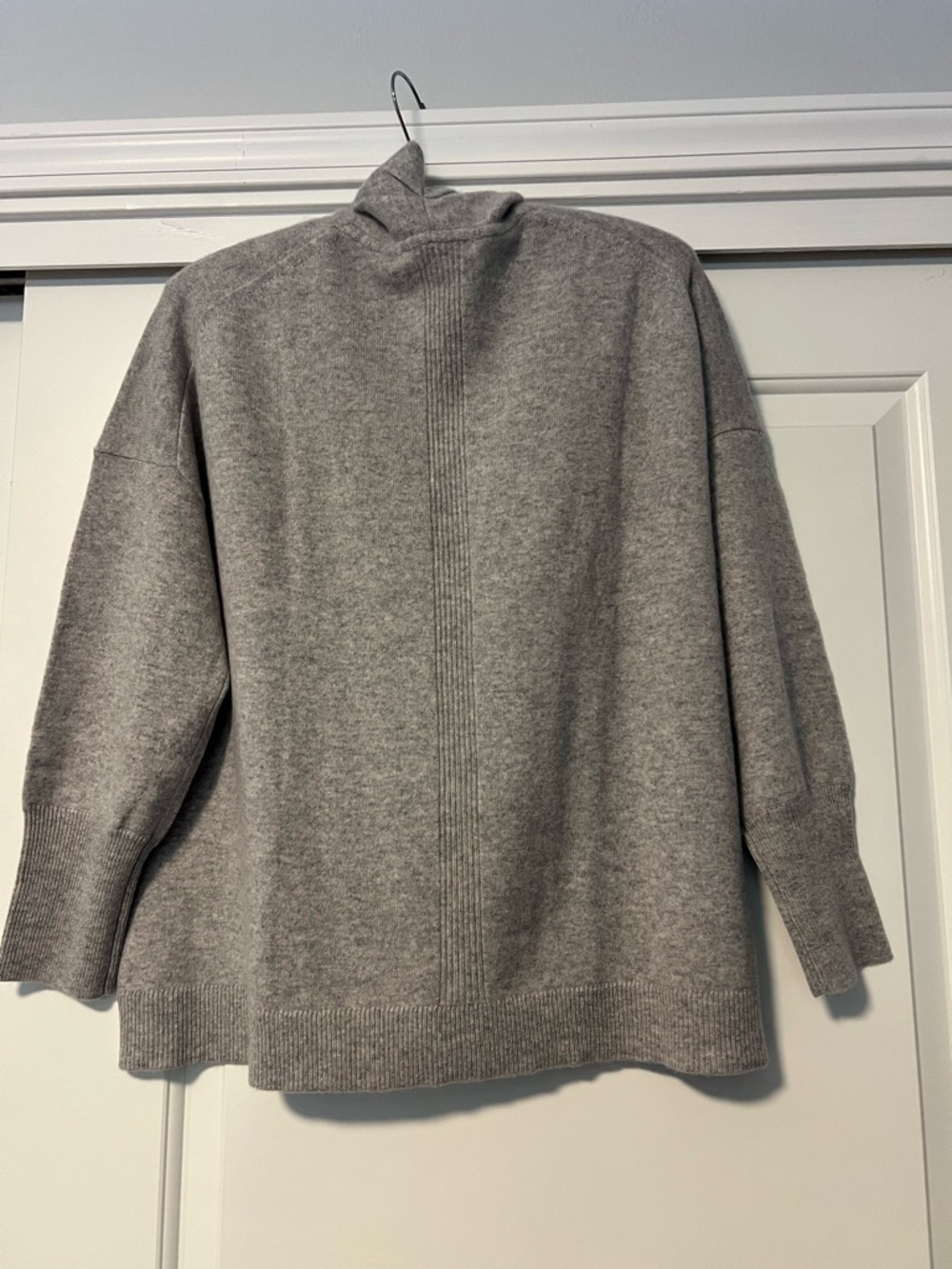 JJill Featherweight Cashmere Sweater - Grey - Petite XL - Picture 2 of 5